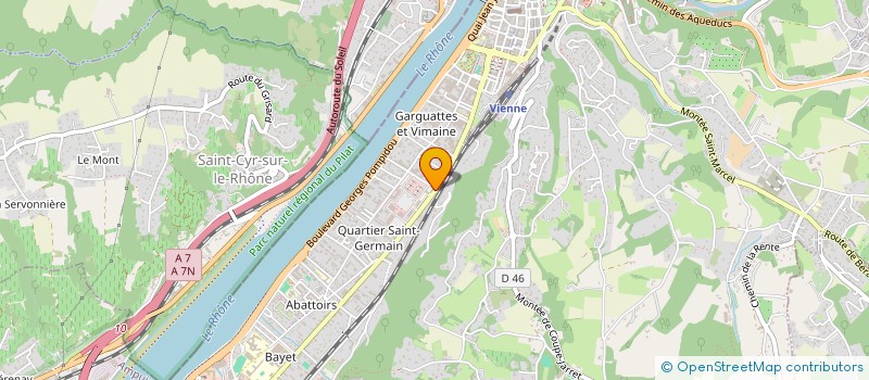 localisation de l'entreprise FROST-TROL FRANCE à VIENNE