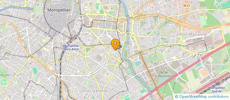 localisation de l'entreprise FROSTIIZ à MONTPELLIER