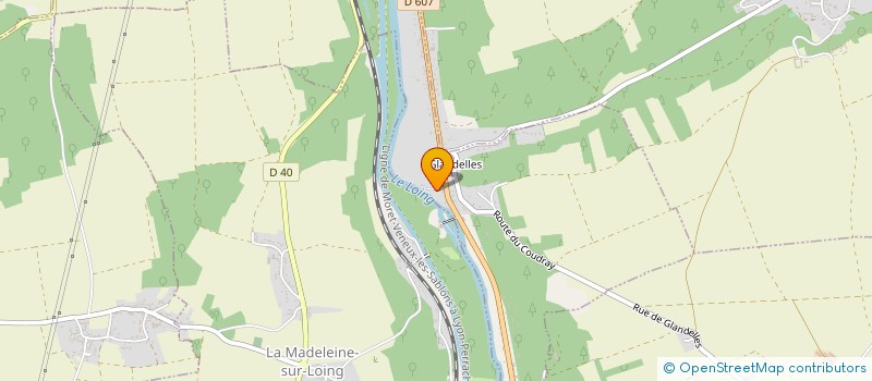 localisation de l'entreprise FROT CHARPENTE  BAGNEAUX-SUR-LOING