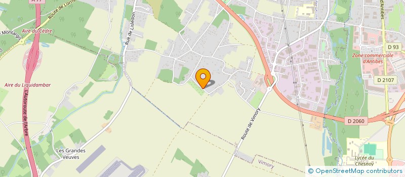 localisation de l'entreprise FROT ET FILS à VILLEMANDEUR