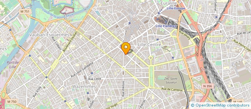 localisation de l'entreprise FROT-SI à LILLE