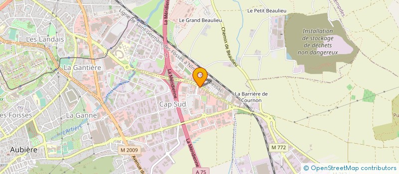 localisation de l'entreprise FROTFORT  AUBIERE