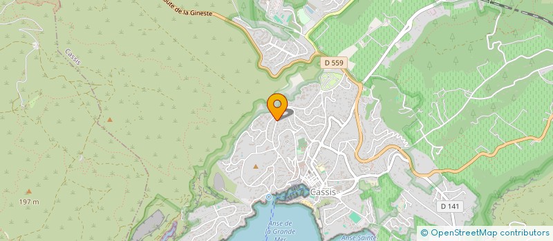 localisation de l'entreprise FROU-FROU à CASSIS