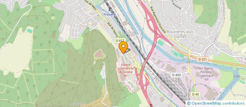 localisation de l'entreprise FROUARD DISTRIBUTION  FROUARD