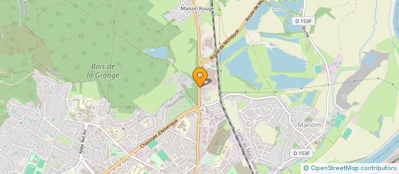 localisation de l'entreprise FROUARD ELECTROMENAGER  MANOM