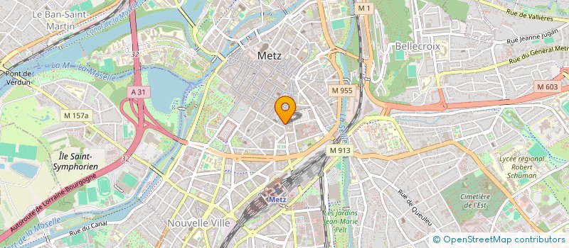 localisation de l'entreprise FROUFROUTHE  METZ