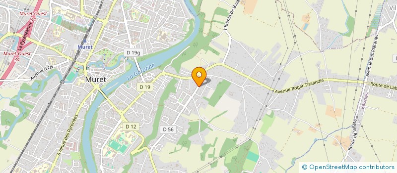 localisation de l'entreprise FROZ  MURET