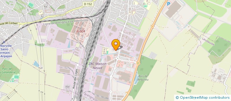 localisation de l'entreprise FROZEN BROTHERS à BRETIGNY-SUR-ORGE
