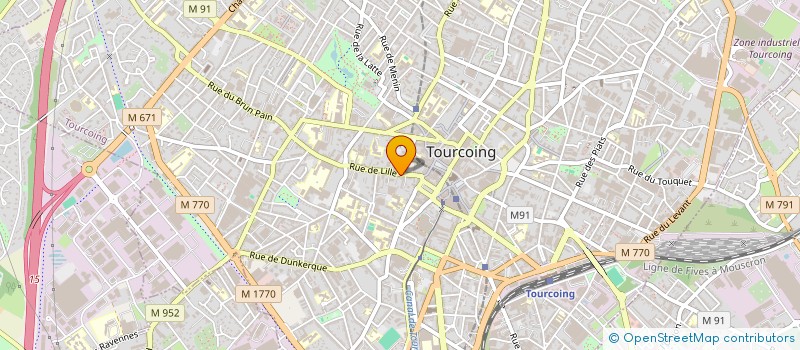 localisation de l'entreprise FROZENBOTS à TOURCOING