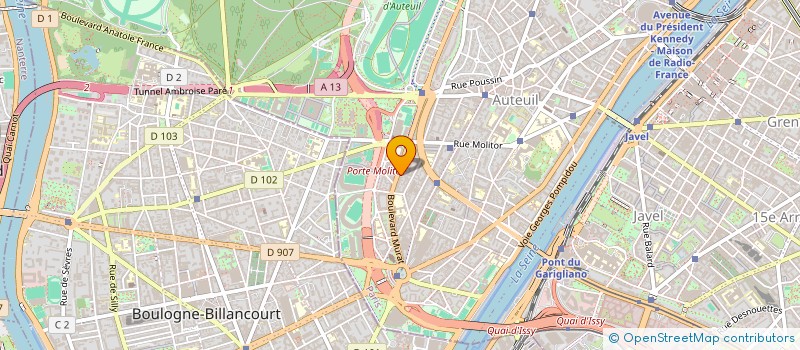 localisation de l'entreprise FRP  PARIS