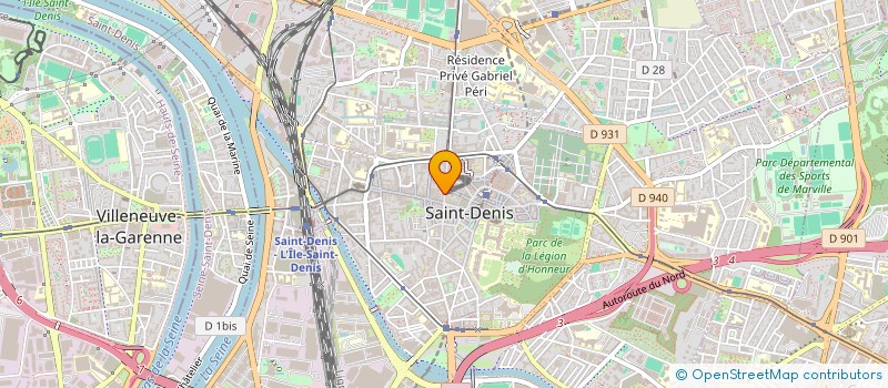 localisation de l'entreprise FRPA  SAINT-DENIS