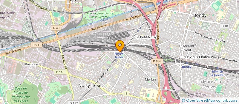localisation de l'entreprise FRRANCHAN EXPO à NOISY-LE-SEC