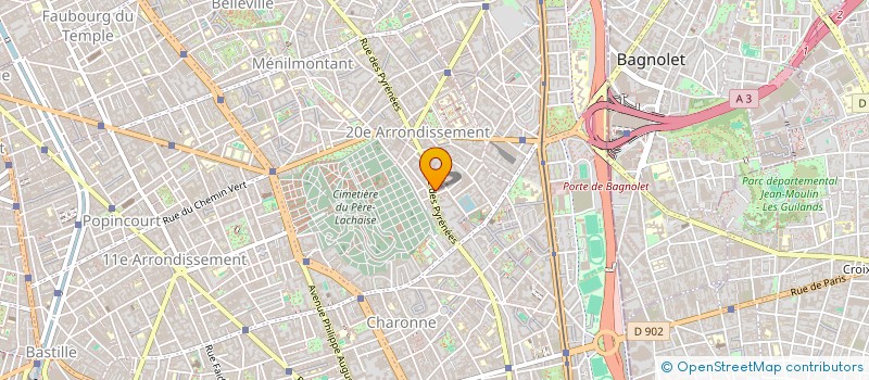 localisation de l'entreprise FRRANCHI MARKET  PARIS