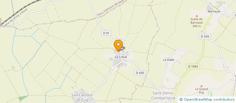 localisation de l'entreprise FRS 63  SAINT-ANDRE-LE-COQ