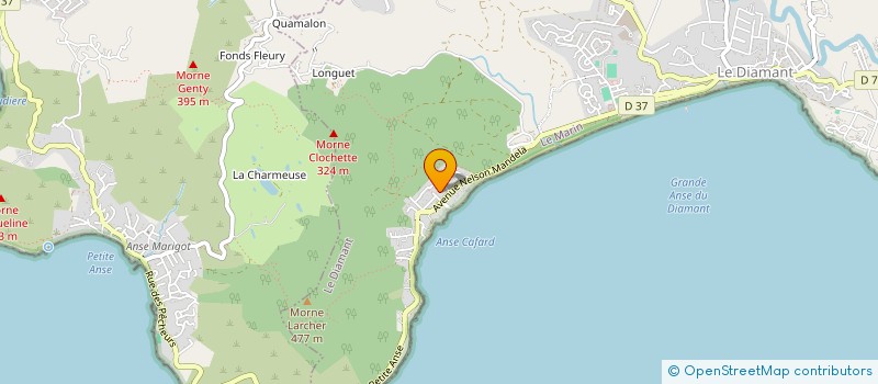 localisation de l'entreprise FRS CARIBE à DIAMANT