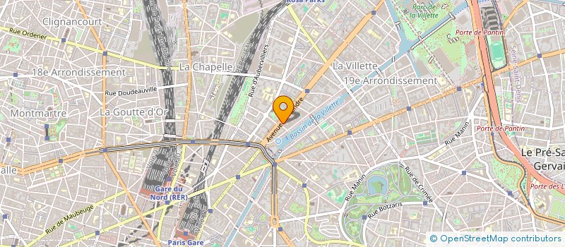 localisation de l'entreprise FRSE CHAUSSURES à PARIS