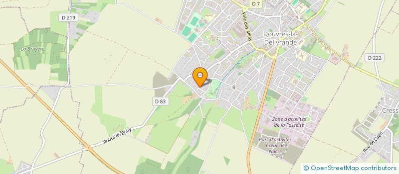 localisation de l'entreprise FRTICA INVEST  DOUVRES-LA-DELIVRANDE