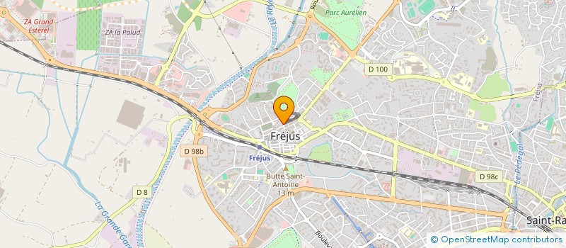 localisation de l'entreprise FRTP à FREJUS