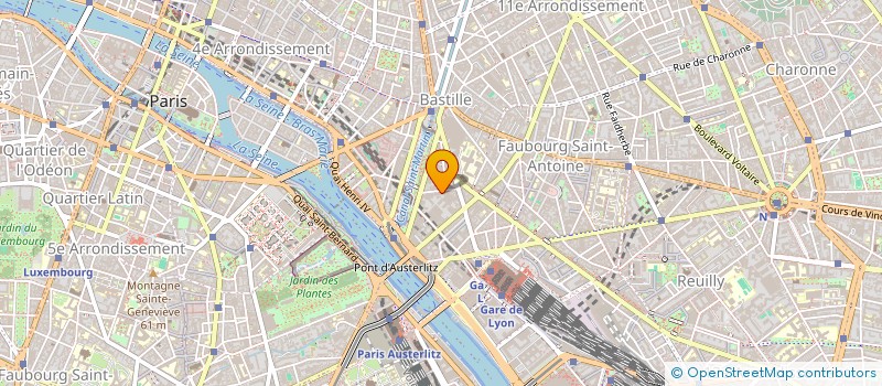 localisation de l'entreprise FRUCTIDOR  PARIS