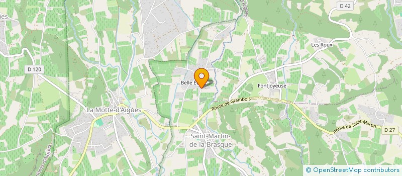 localisation de l'entreprise FRUCTUS ECO-PAYSAGES SERVICES  SAINT-MARTIN-DE-LA-BRASQUE