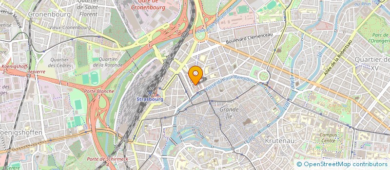 localisation de l'entreprise FRUCTUSUN à STRASBOURG