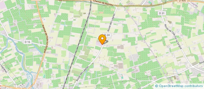 localisation de l'entreprise FRUELICE  CAVAILLON