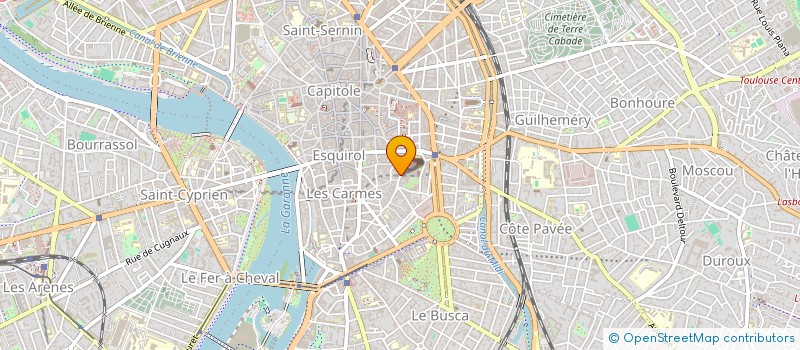 localisation de l'entreprise FRUGUMES à TOULOUSE
