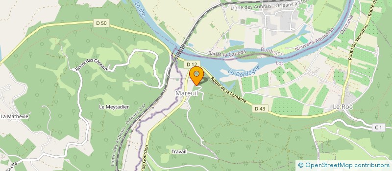 localisation de l'entreprise FRUIT AND VEG FOR INDUSTRY  LE ROC