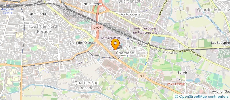 localisation de l'entreprise FRUIT DAY à AVIGNON