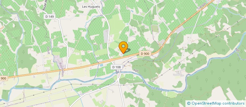 localisation de l'entreprise FRUIT DE SAINT PIERRE à BONNIEUX