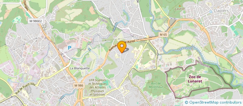 localisation de l'entreprise FRUIT ET GO à MONTPELLIER