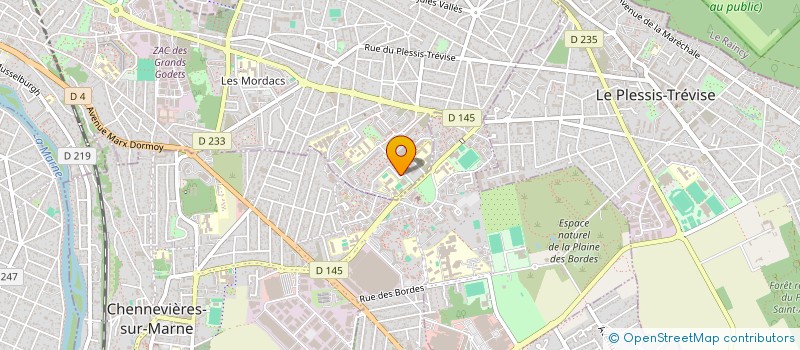 localisation de l'entreprise FRUIT HORIZON à CHAMPIGNY-SUR-MARNE