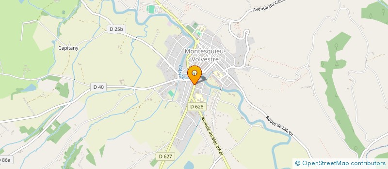 localisation de l'entreprise FRUIT JAZZ  MONTESQUIEU-VOLVESTRE