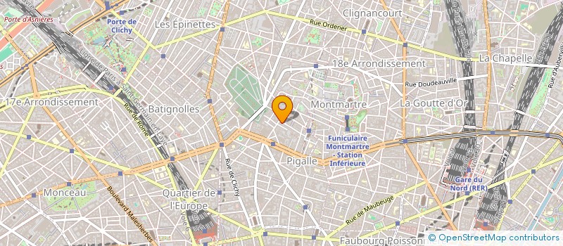 localisation de l'entreprise FRUIT SERVI à PARIS