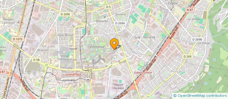 localisation de l'entreprise FRUITE FRAIS à GRENOBLE