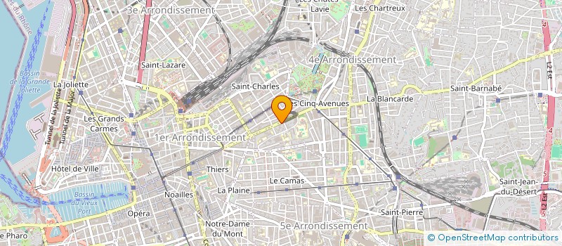 localisation de l'entreprise FRUITEX PROVENCE à MARSEILLE
