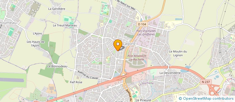 localisation de l'entreprise FRUITI CONCEPT à BOURGNEUF