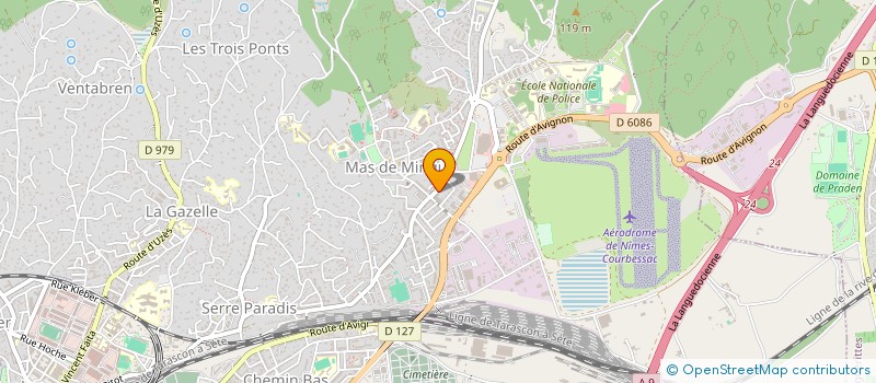 localisation de l'entreprise FRUITMARKET  NIMES