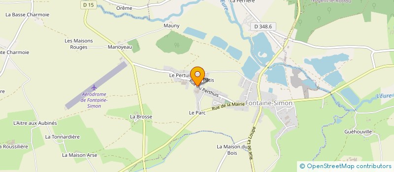 localisation de l'entreprise FRUITOFOOD à FONTAINE-SIMON