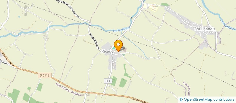 localisation de l'entreprise FRUITS CONDIMENTS FRAIS OCEAN INDIEN  RICAUD