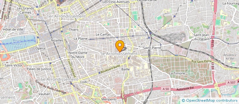 localisation de l'entreprise FRUITS D'OR à MARSEILLE