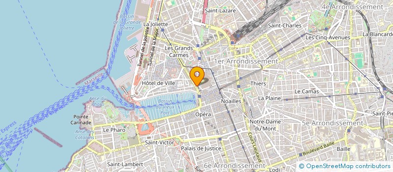 localisation de l'entreprise FRUITS D'ORIENT à MARSEILLE