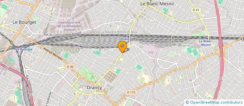 localisation de l'entreprise FRUITS DE JASMINE à DRANCY