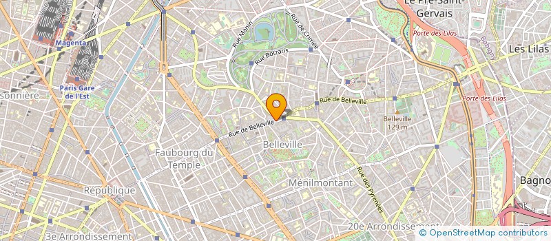 localisation de l'entreprise FRUITS DE SAISON 83 à PARIS