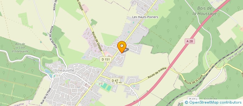 localisation de l'entreprise FRUITS ET COMPAGNIE à BOIS-GUILLAUME