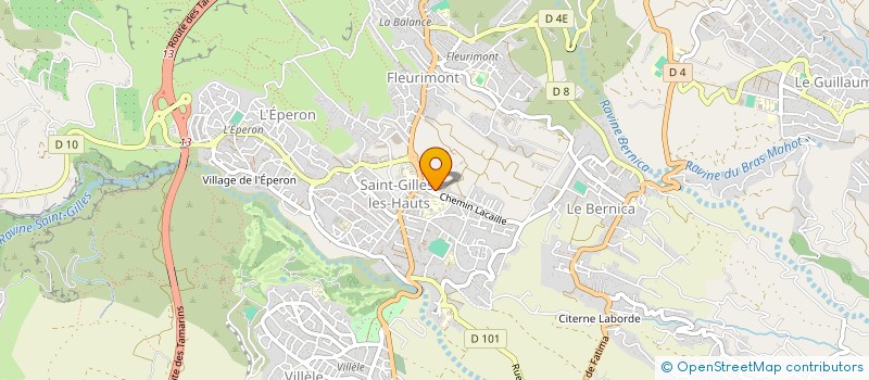 localisation de l'entreprise FRUITS ET LEGUMES CHEZ JOHANNY à SAINT-PAUL