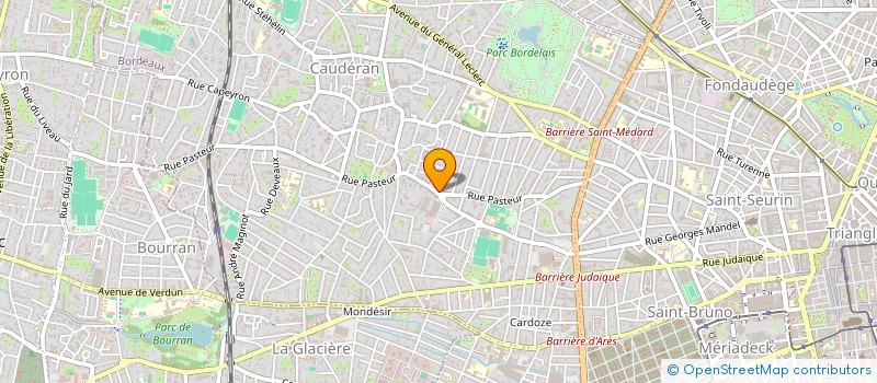 localisation de l'entreprise FRUITS ET LEGUMES CHEZ MAXIME à BORDEAUX