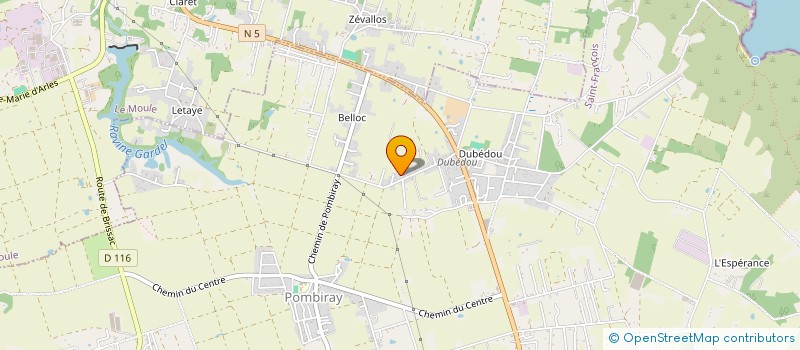 localisation de l'entreprise FRUITS ET LEGUMES D'ICI ET D'AILLEURS à SAINT-FRANCOIS