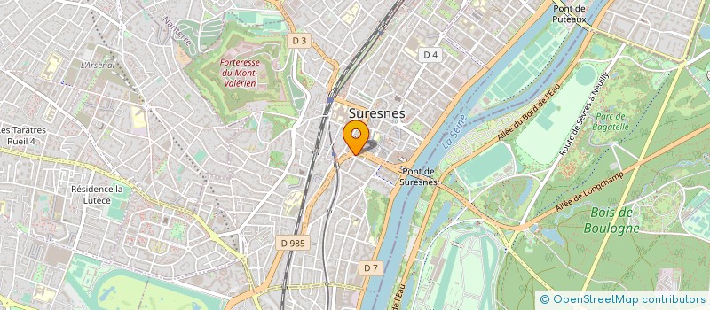 localisation de l'entreprise FRUITS ET LEGUMES HANANE à SURESNES