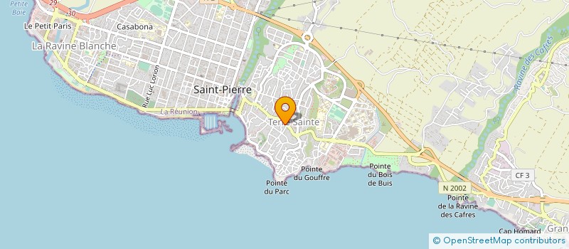localisation de l'entreprise FRUITS ET LEGUMES LES CAILLES à SAINT-PIERRE